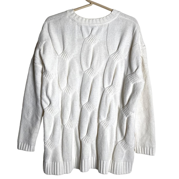 J. Jill Womans Sweater Woman's Top Ladies Sz Small Chenille Crew Neck Pullover - Picture 2 of 8